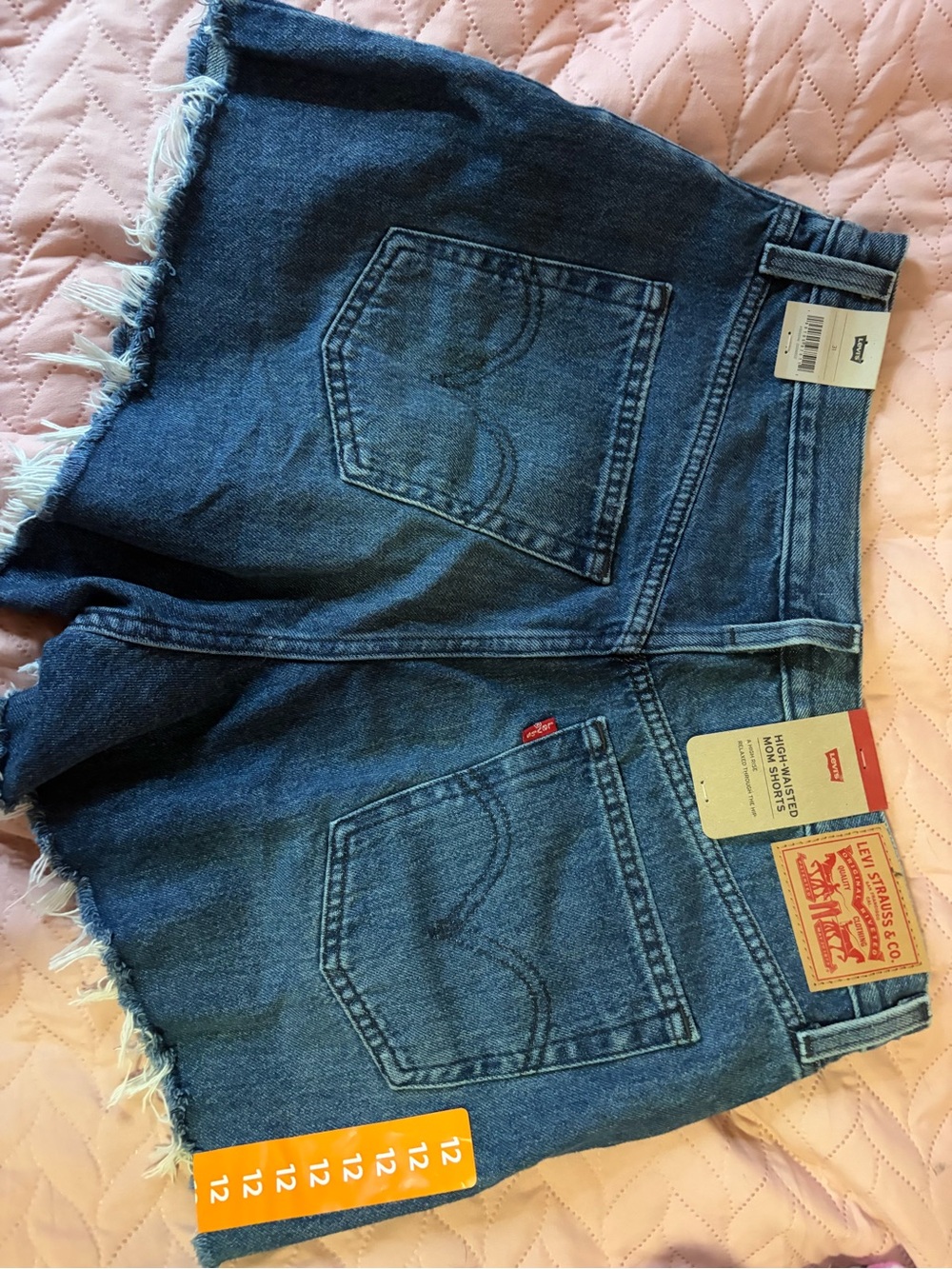 Levi's High-Rise Denim Shorts